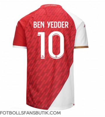 AS Monaco Wissam Ben Yedder #10 Replika Hemmatröja 2023-24 Kortärmad